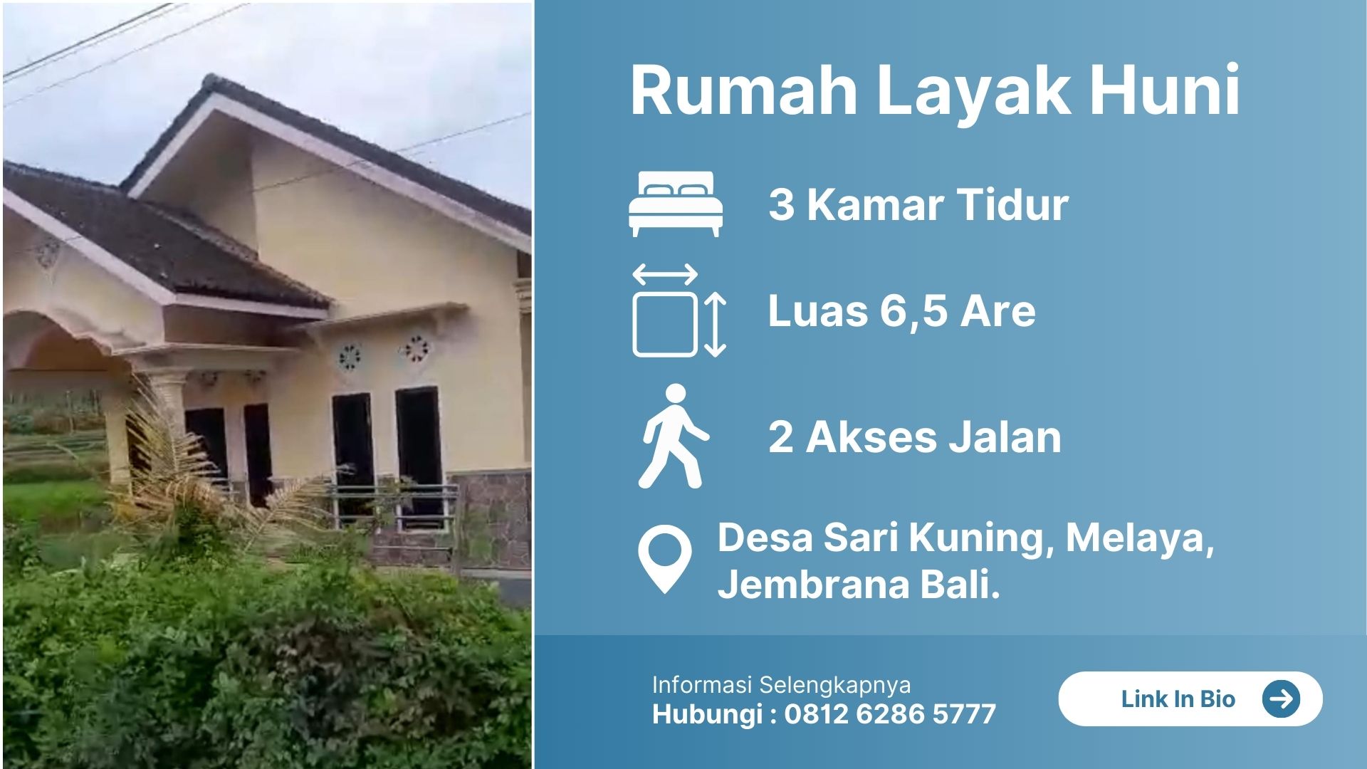 RUMAH DI MELAYA JEMBRANA
